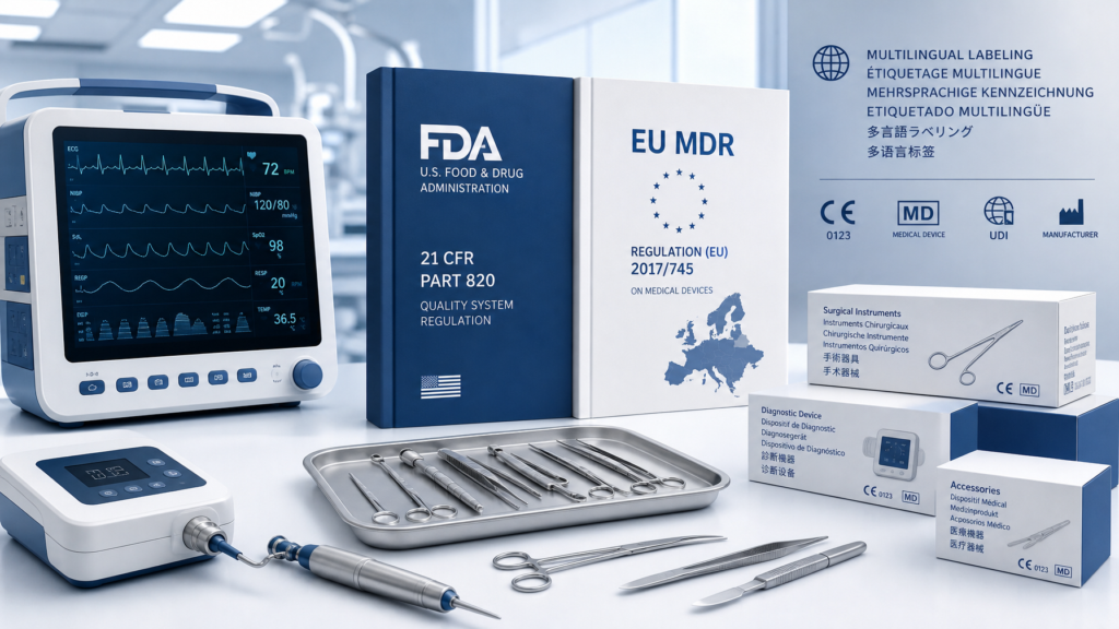 Pma Device FDA Translation Requirements for Medical Devices: 510(k), PMA and ...