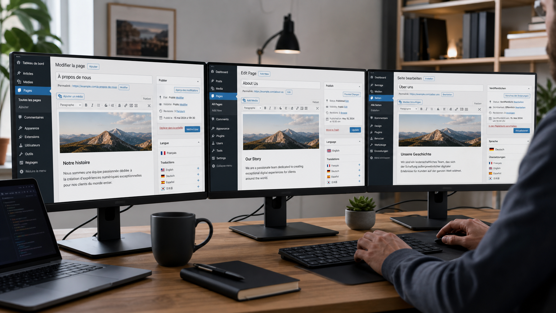 How to Choose the Right CMS Setup for a Multilingual Website: WordPress, Shopify and Webflow Compared